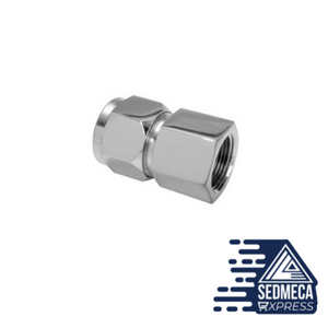 Female Connector NPT - FCN.Stainless Steel Pipe Fittings, Monel Pipe Fittings, Inconel Tube fitting, Hastelloy Tube fitting & Brass tube fitting. Tube Fittings in Single and Double. Sedmeca Express. Metals. Petroleum Equipments.