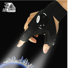 Load image into Gallery viewer, Fingerless Glove LED Flashlight Torch Outdoor Tool Fishing Camping Hiking Survival Rescue Multi Light Tool Left/Right Hand. Sedmeca Express. Hand Tools &amp; Equipments.
