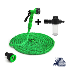 Load image into Gallery viewer, Garden Hose Pipe Water Hose Expandable Magic Hose 7 Patterns Water Gun Foam Pot
