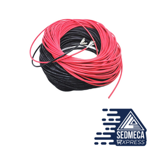 Heat-resistant cable wire Soft silicone wire 12AWG 14AWG 16AWG 18AWG 20AWG 22AWG 24AWG 26AWG 28AWG 30AWG heat-resistant silicone. Sedmeca Espress Instrumentation and Electrical Materials.
