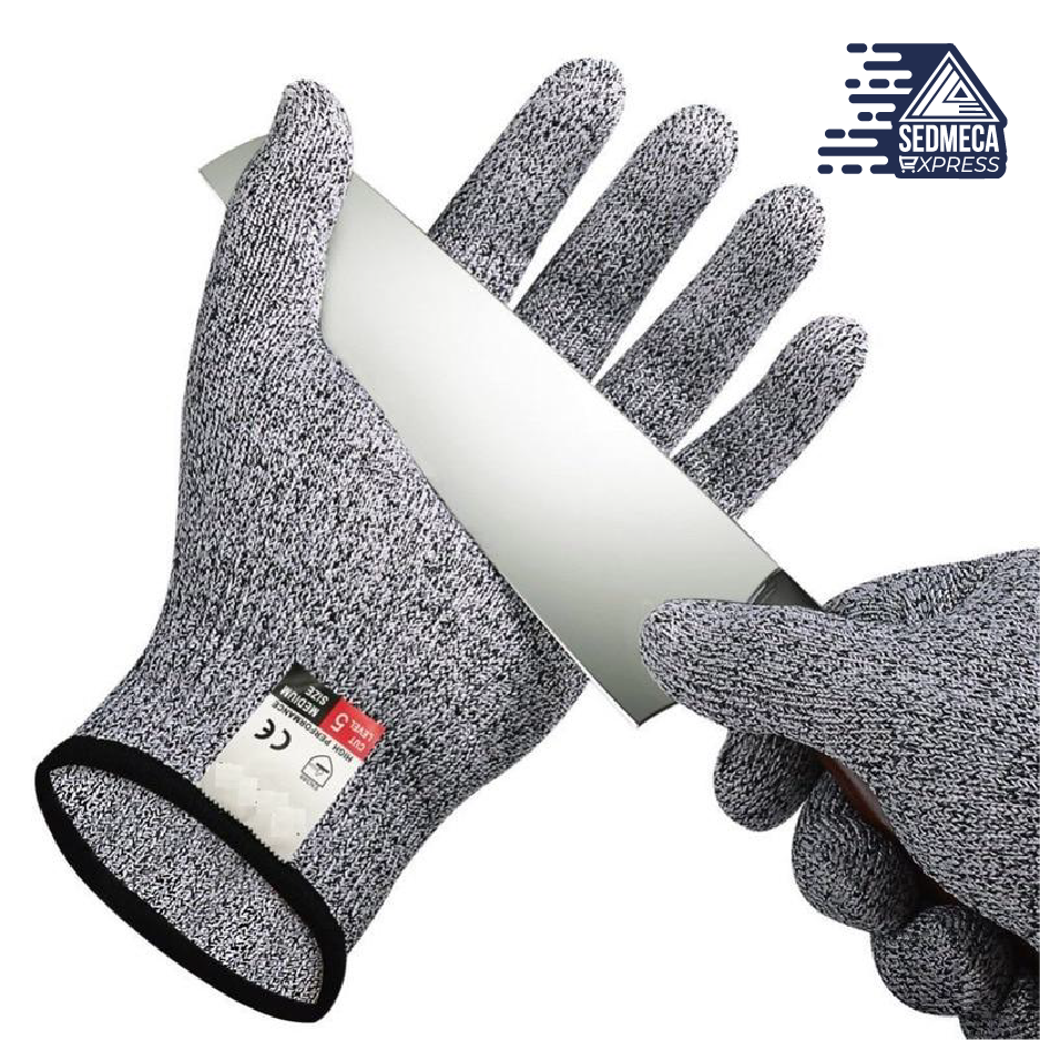 Anti Cut Gloves Safety Wire Metal Mesh Kitchen Butcher Cut-Resistant –  SEDMECA Express
