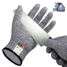 Load image into Gallery viewer, High Quality Anti Cut Gloves Safety Proof Stab Resistant Wire Metal Mesh Kitchen Butcher Cut-Resistant Tactical Gardening Gloves. SEDMECA EXPRESS. Personal Protective Equipment.

