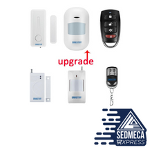 Load image into Gallery viewer, IOS Android APP Wired Wireless Home Security LCD PSTN WIFI GSM Alarm System Intercom Remote Control Autodial Siren Sensor Kit. SEDMECA EXPRESS. Personal Protective Equipment.
