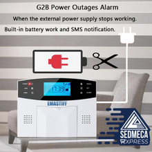 Load image into Gallery viewer, IOS Android APP Wired Wireless Home Security LCD PSTN WIFI GSM Alarm System Intercom Remote Control Autodial Siren Sensor Kit. SEDMECA EXPRESS. Personal Protective Equipment.
