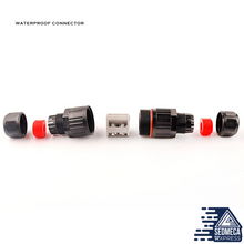 Load image into Gallery viewer, IP68 Electrical Waterproof Connector Wire Cable 2/3/5 Pin Outdoor Plug Straight Quick
