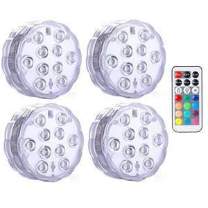  IP68 Waterproof Multi Color Submersible LED Lights Underwater Decoration. Instrumentation and Electrical Materials. Sedmeca Express.