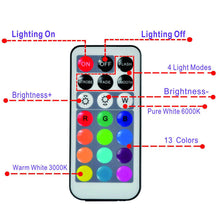Load image into Gallery viewer,  IP68 Waterproof Multi Color Submersible LED Lights Underwater Decoration. Instrumentation and Electrical Materials. Sedmeca Express.
