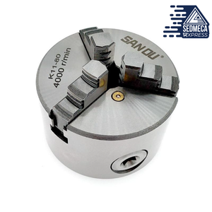 1Set K11-80 3 Jaws Manual Lathe Chuck With Turning Machine Tools Accessories K11 80 3-Jaw Lathe Chuck Self-Centering Metal. Sedmeca Express. Metals.