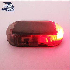 LED Warning Light Fake Solar Power Alarm Lamp Security System Warning Theft Flash Blinking Anti-Theft Caution LED Light Car New. For All Cars, With self-adhesive stickers, can be easily installed on the car instrument panel, door side, car grille, bumper, as a warning or decorative lighting. SEDMECA EXPRESS. Personal Protective Equipment.