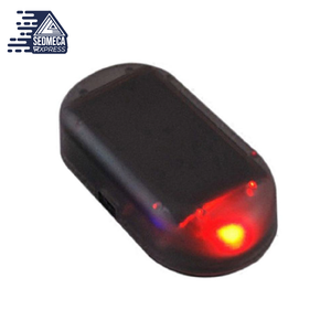 LED Warning Light Fake Solar Power Alarm Lamp Security System Warning Theft Flash Blinking Anti-Theft Caution LED Light Car New. For All Cars, With self-adhesive stickers, can be easily installed on the car instrument panel, door side, car grille, bumper, as a warning or decorative lighting. SEDMECA EXPRESS. Personal Protective Equipment.