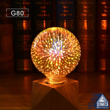 Load image into Gallery viewer, Light Bulb Vintage Star Fireworks Lamp Holiday Night Light Christmas Tree
