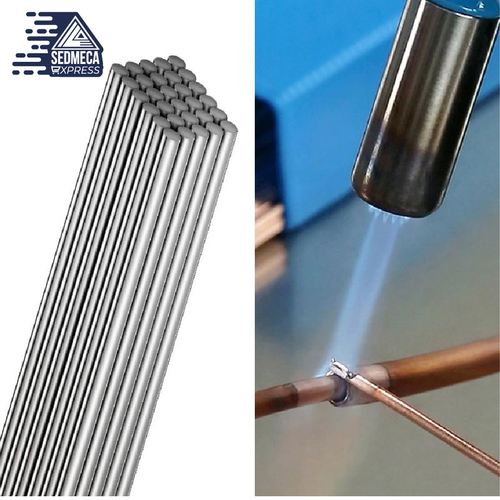 Low Temperature Simple Welding Rods Easy Melt Aluminium Flux Cored Welding Electrodes Wire Solder for Aluminum. Sedmeca Express. Metals.