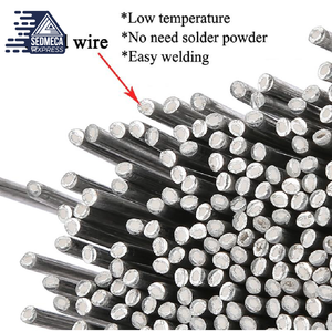 Low Temperature Simple Welding Rods Easy Melt Aluminium Flux Cored Welding Electrodes Wire Solder for Aluminum. Sedmeca Express. Metals.