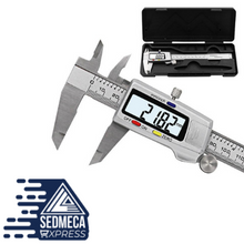 Load image into Gallery viewer, Measuring Tool Stainless Steel Digital Caliper 6 &quot;150mm Messschieber paquimetro measuring instrument Vernier Calipers. Sedmeca Express. Hand Tools &amp; Equipments.
