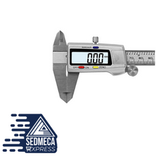 Load image into Gallery viewer, Measuring Tool Stainless Steel Digital Caliper 6 &quot;150mm Messschieber paquimetro measuring instrument Vernier Calipers. Sedmeca Express. Hand Tools &amp; Equipments.
