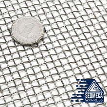 Load image into Gallery viewer, 5/8/20/30/40 Mesh Woven Wire High Quality Stainless Steel Screening Filter Sheet 15x30cm. Sedmeca Express. Metals.
