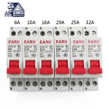 Load image into Gallery viewer, Mini Circuit Breaker MCB 6A~32A Din Rail Mounting Cutout Household Air Swictch DIY
