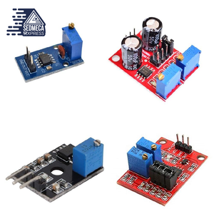 NE555 Pulse Frequency Duty Cycle Adjustable Module Square Wave 5V-12V Signal Generator. Sedmeca Espress Instrumentation and Electrical Materials.
