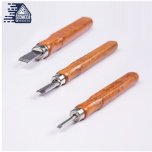 Load image into Gallery viewer, New 12pcs Wood Carving Chisels Tools for Woodworking Engraving Olive fhandmade Knife set. Sedmeca Express. Hand Tools &amp; Equipments.
