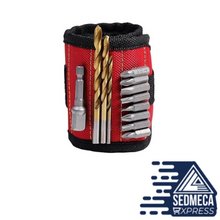 Load image into Gallery viewer, New Strong Magnetic Wristband Portable Tool Bag For Screw Nail Nut Bolt Drill Bit Repair Kit Organizer Storage. Sedmeca Express. Hand Tools &amp; Equipments.
