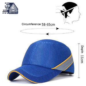 Newest Work Safety Protective Helmet Bump Cap Hard Inner Shell Baseball Hat Style For Work Factory Shop Carrying Head Protection. SEDMECA EXPRESS. Personal Protective Equipment.