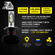 Load image into Gallery viewer, Nighteye Led H4 H7 H8 H9 H11 8000LM 50W 6500K Car LED Headlights White Fog Lamps 9005 HB3 9006 HB4 Fog Light Bulbs. Sedmeca Express. Hand Tools &amp; Equipments.
