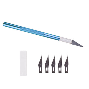10pcs 10# Curved Edge Cutting Knife Blades with Box for DIY Hobby Carving  Art Craft Work Model Making PCB Repair Tool