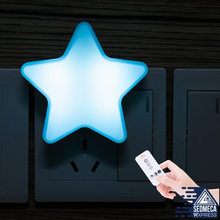 Load image into Gallery viewer, Bedroom Cartoon Remote Control Sensor Star Shape LED Lights Wall Lamp
