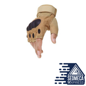 Outdoor Tactical Gloves Airsoft Sport Gloves Half Finger Type Military Men Combat Gloves Shooting Hunting Gloves. SEDMECA EXPRESS. Personal Protective Equipment.