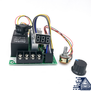 PWM speed controller, DC motor digital display equipment, 0~100% adjustable