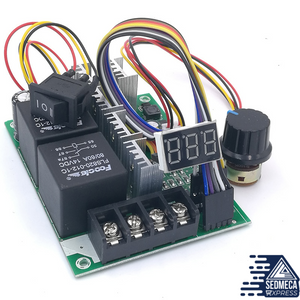 PWM speed controller, DC motor digital display equipment, 0~100% adjustable