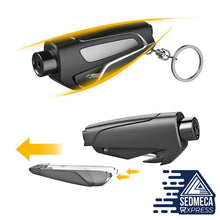Load image into Gallery viewer, Portable Seat Safety Hammer Car Window Breaker LifeSaving Escape Rescue. Sedmeca Express. Hand Tools &amp; Equipments. Construction &amp; Home.
