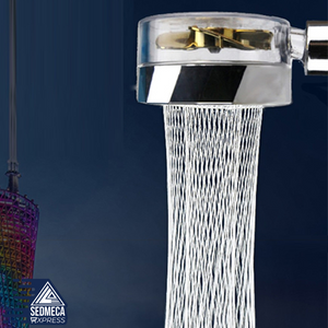 Shower Head with 360° Rotation and High Pressure Nozzle