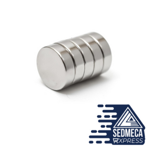 Small Round Neodymium Magnet Rare Earth Strong Powerful Permanent Fridge NdFeB Magnets DISC. Sedmeca Espress. Instrumentation and Electrical Materials. Metals.