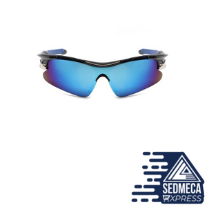 Sports Men Sunglasses Road Bicycle Glasses Mountain Cycling Riding Protection Goggles Eyewear Mtb Bike Sun Glasses RR7427. SEDMECA EXPRESS. Personal Protective Equipment.