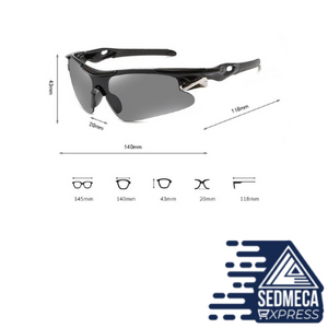 Sports Men Sunglasses Road Bicycle Glasses Mountain Cycling Riding Protection Goggles Eyewear Mtb Bike Sun Glasses RR7427. SEDMECA EXPRESS. Personal Protective Equipment.