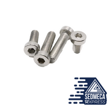 Load image into Gallery viewer, M3 M4 M5 M6 304 A2-70 Stainless Steel Din7984 Hex Hexagon Socket Thin Low Short Profile Head Allen Cap Screw Bolt L=4-40mm. Sedmeca Express. Metals.
