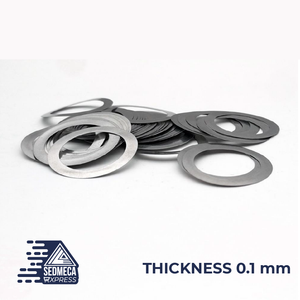 Stainless steel Flat Washer High precision Ultrathin Adjusting gasket Ultra thin shim M3 M4 M5 Thickness 0.1 0.2 0.3 0.5 1mm. Sedmeca Express. Metals.