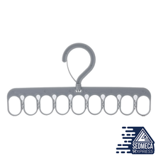 Load image into Gallery viewer, Multi-Port Support Hangers For Clothes Drying Rack Multifunction Plastic Clothes Rack Drying Hanger Storage Hangers. Sedmeca Express. Construction &amp; Home.
