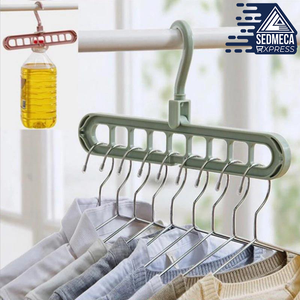 Multi-Port Support Hangers For Clothes Drying Rack Multifunction Plastic Clothes Rack Drying Hanger Storage Hangers. Sedmeca Express. Construction & Home.