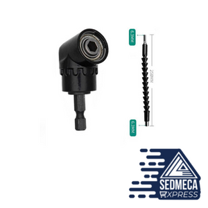 Towayer 105 Angle Screwdriver Set Socket Holder Adapter Adjustable Bits Drill Bit Angle Screw Driver Tool 1/4'' Hex Bit Socket. Sedmeca Express. Hand Tools & Equipments.
