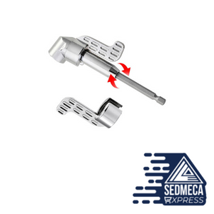 Towayer 105 Angle Screwdriver Set Socket Holder Adapter Adjustable Bits Drill Bit Angle Screw Driver Tool 1/4'' Hex Bit Socket. Sedmeca Express. Hand Tools & Equipments.
