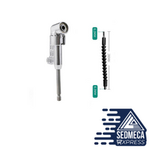 Load image into Gallery viewer, Towayer 105 Angle Screwdriver Set Socket Holder Adapter Adjustable Bits Drill Bit Angle Screw Driver Tool 1/4&#39;&#39; Hex Bit Socket. Sedmeca Express. Hand Tools &amp; Equipments.
