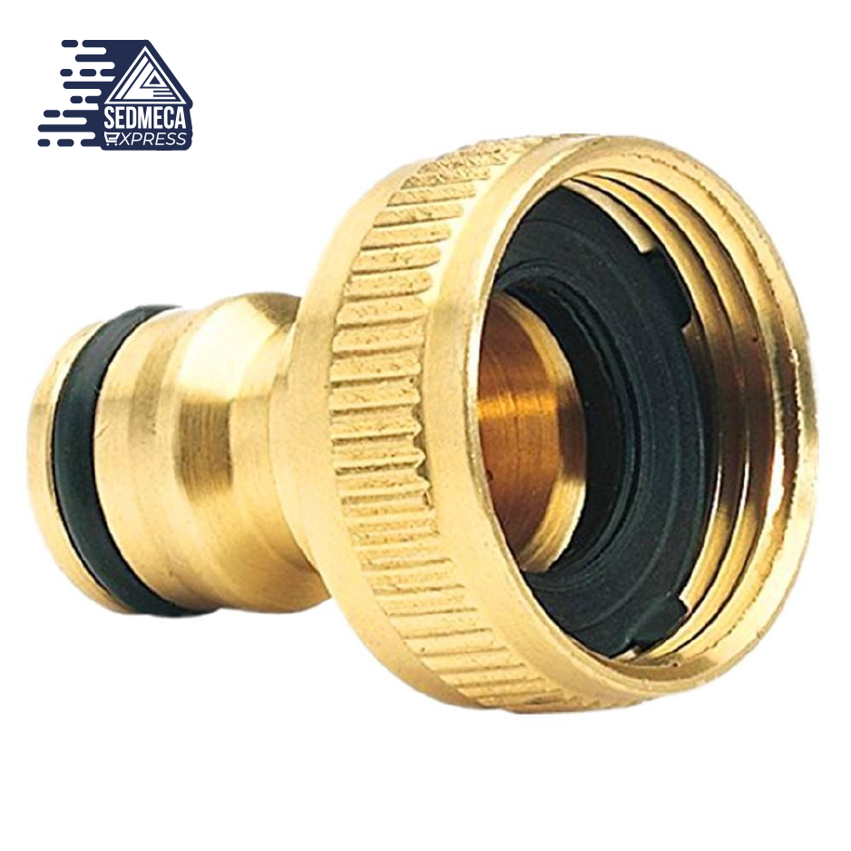 Universal Hose Tap Connector Mixer (3/4) Hose Adaptor Water Pipe Connector Joiner Fitting Hose Connector Garden Watering Tools