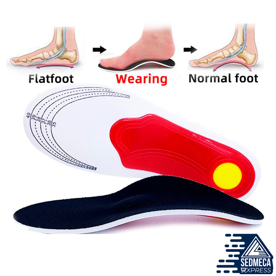Orthotic Gel High Arch Support Insoles Gel Pad 3D Arch Support Flat Feet Women Men orthopedic Foot pain Unisex. SEDMECA EXPRESS. Personal Protective Equipment.