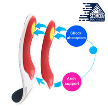 Load image into Gallery viewer, Orthotic Gel High Arch Support Insoles Gel Pad 3D Arch Support Flat Feet Women Men orthopedic Foot pain Unisex. SEDMECA EXPRESS. Personal Protective Equipment.
