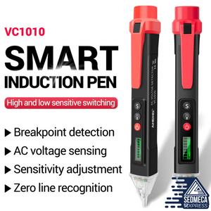 VC1010 Digital AC/DC Voltage Detectors Smart Non-contact Tester Pen Meter 12-1000V
