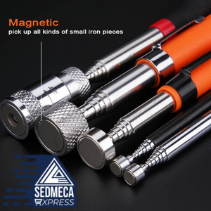Vastar Telescopic Adjustable Magnetic Pick-Up Tools Grip Extendable Long Reach Pen Handy Tool for Picking Up Nuts. Sedmeca Express. Hand Tools & Equipments.