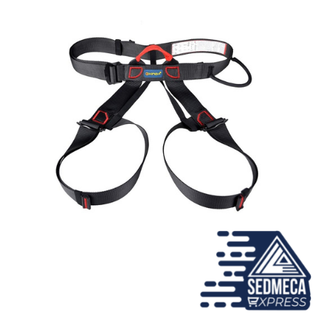 Xinda Professional Outdoor Sports Safety Belt Rock Mountain Climbing Harness Waist Support Half Body Harness Aerial Survival. SEDMECA EXPRESS. Personal Protective Equipment.