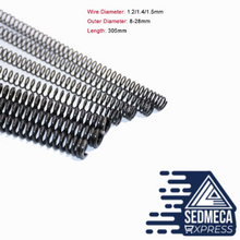 Load image into Gallery viewer, 2PCS Y-type Compression Spring 65 Manganese Steel Pressure Spring Wire Diameter 1.2/1.4/1.5mm Length 305mm. Sedmeca Express. Metals.
